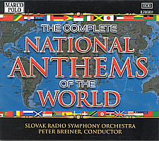 Complete national anthems of the world CD